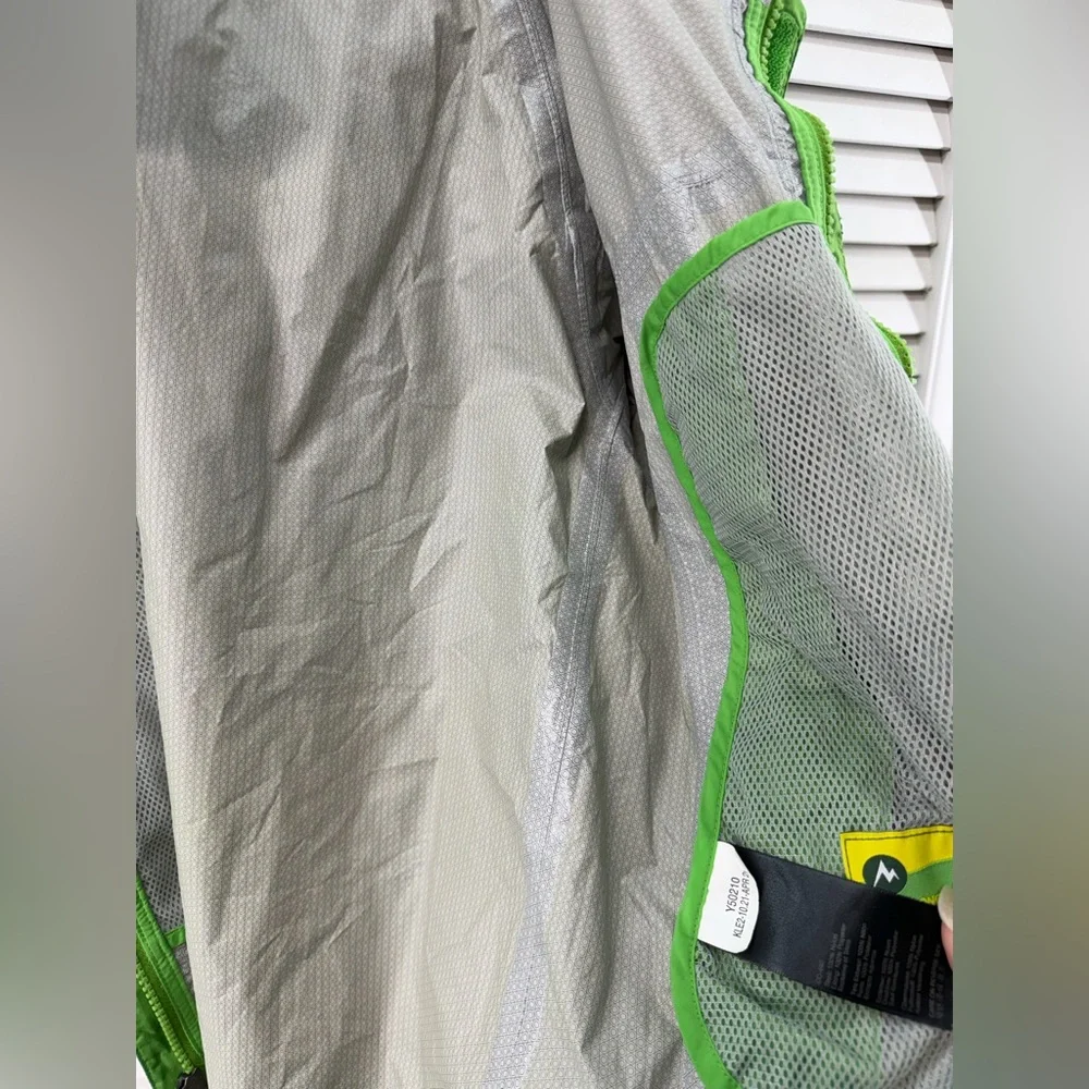 Marmot boys size M Colorblock  Green Kids Rain jacket - Picture 8 of 12